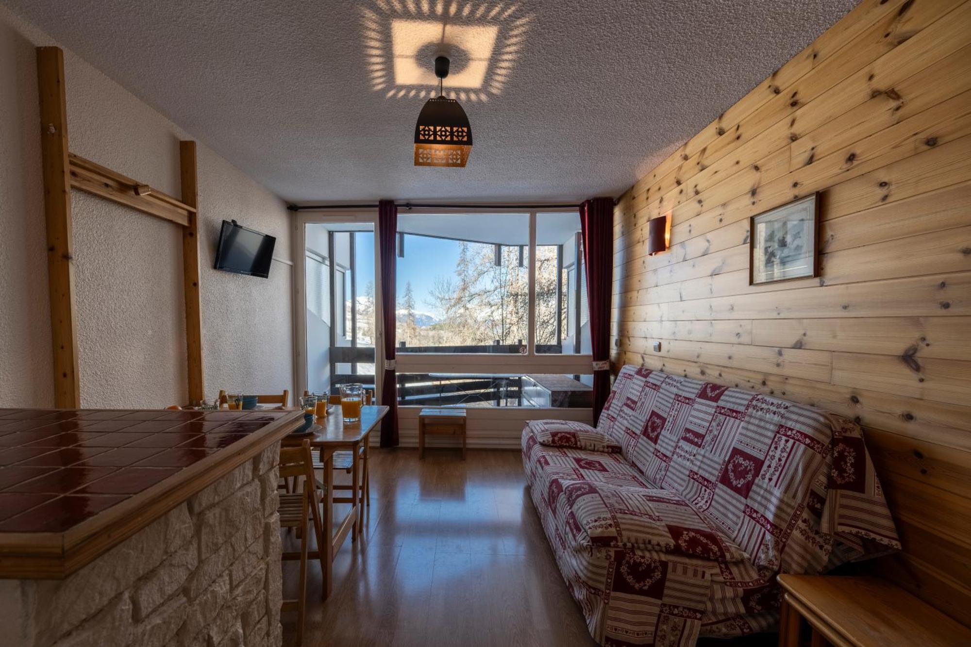 Doux Crepuscule - Au Bord Des Pistes - Parking Apartment Enchastrayes Luaran gambar