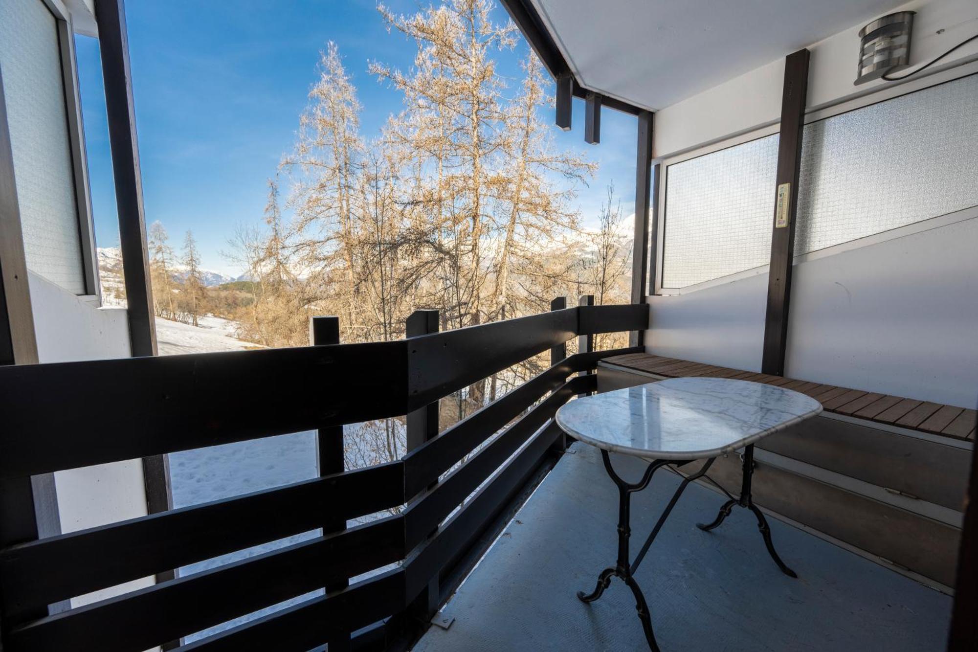 Doux Crepuscule - Au Bord Des Pistes - Parking Apartment Enchastrayes Luaran gambar